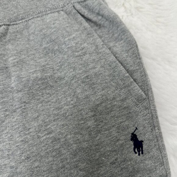Polo Ralph Lauren Boys Grey Fleece Jogger Pants - Picture 3 of 9